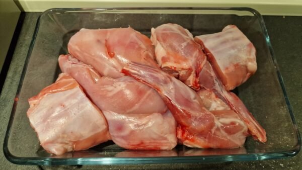 Rabbit Cut Into Pieces